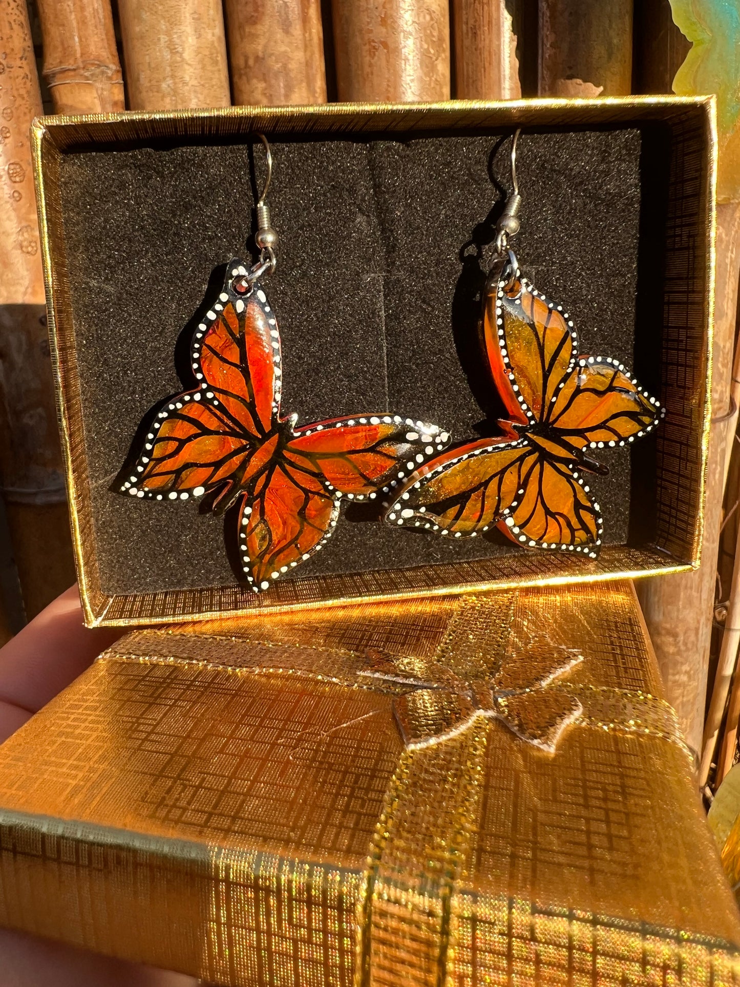 Butterflies earrings