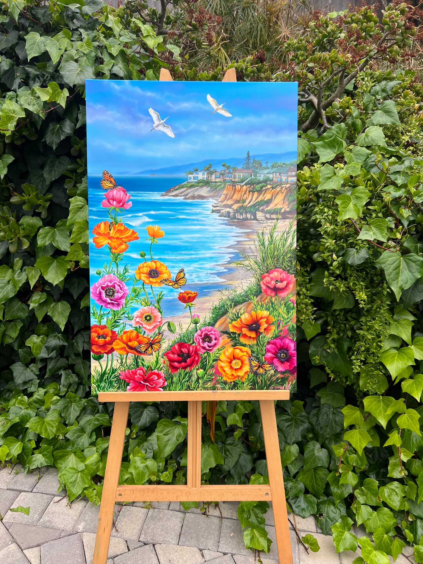 Print on canvas Carlsbad Views. Size 36x24