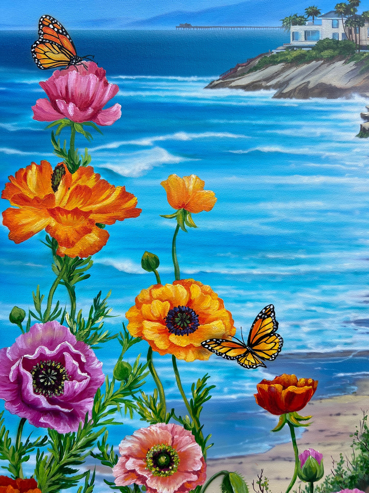 Print on canvas Carlsbad Views. Size 36x24