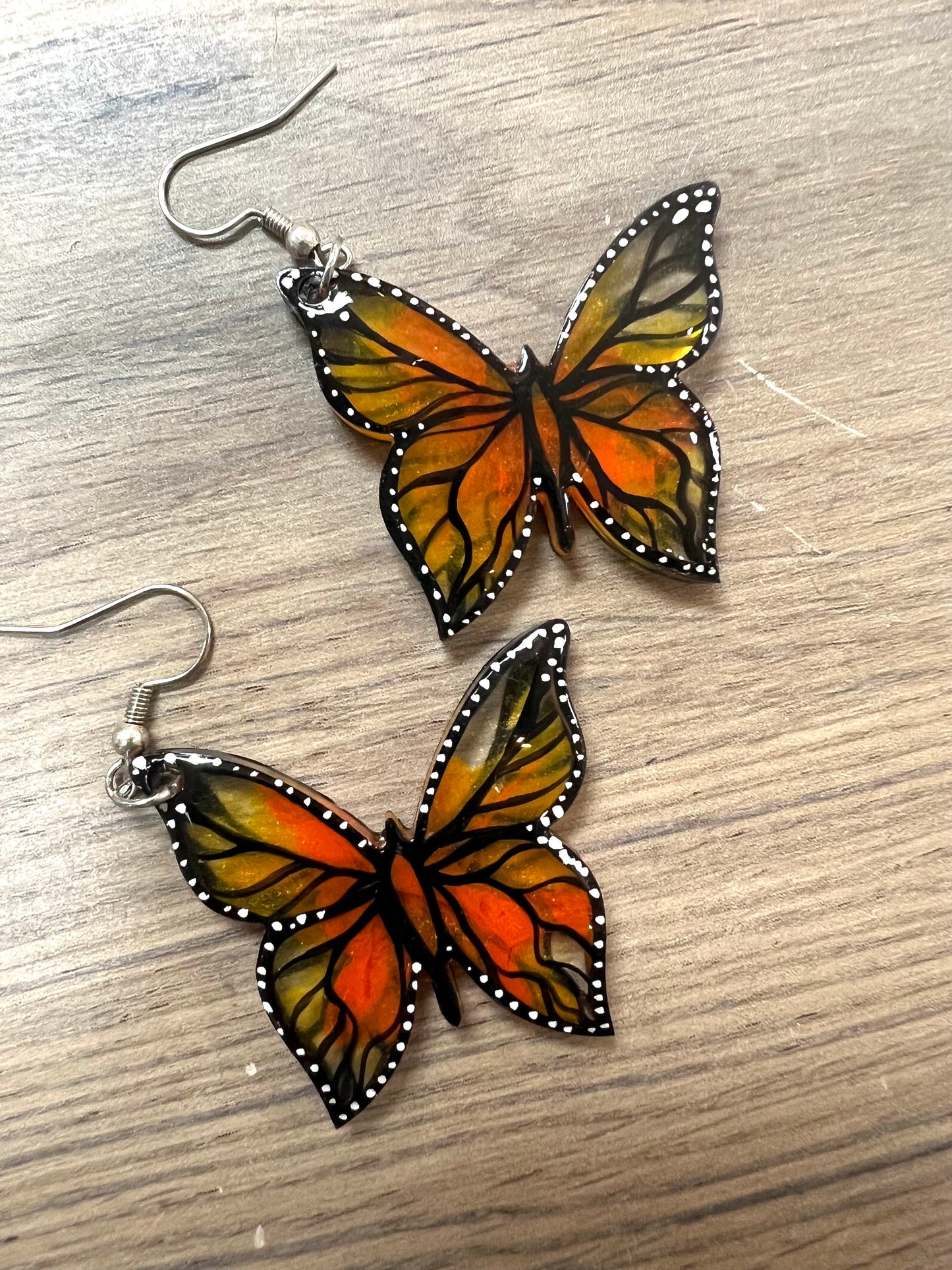 Butterflies earrings