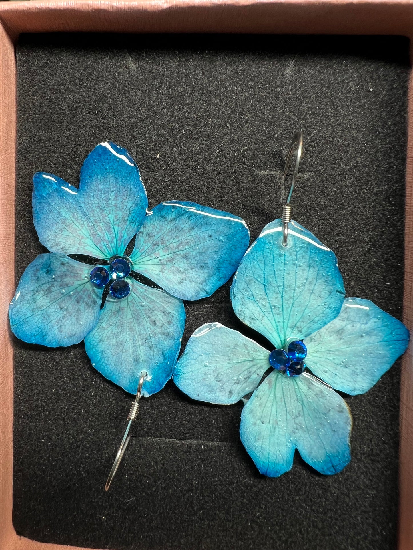 Hydrangea earrings