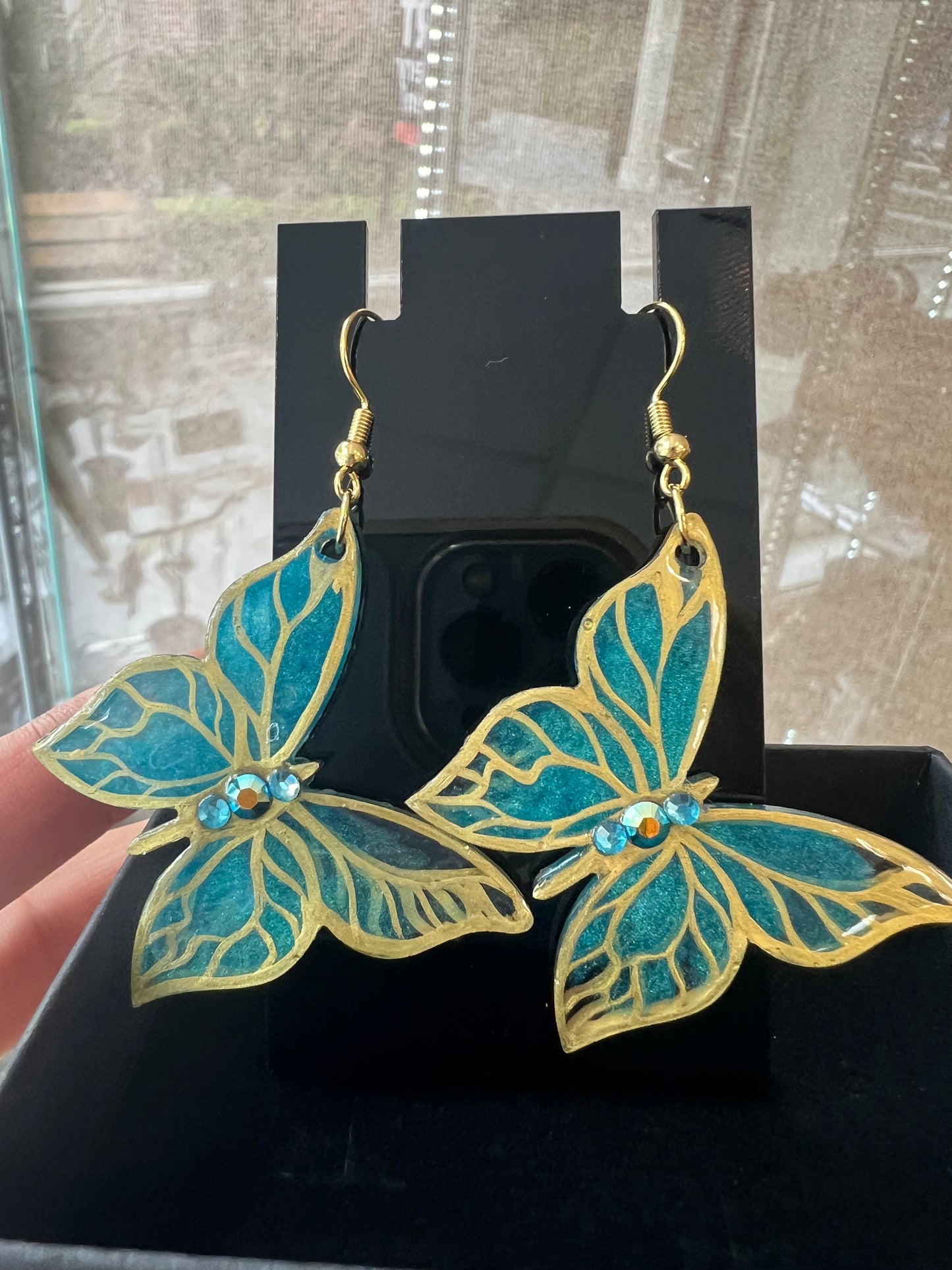 Butterfly earrings